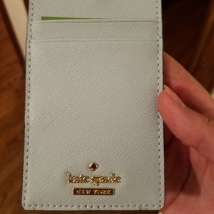♠️💙Light blue Kate Spade ID holder💙♠️